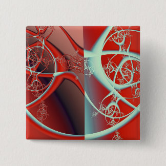 Wijziging 2 vierkante button 5,1 cm