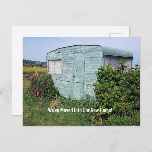 Wijziging adres briefkaart (Voorkant / Achterkant)