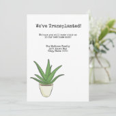 Wijziging adres kaart (Staand voorkant)