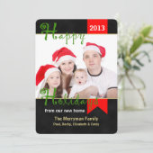 Wijziging Adres Kerstkaart Foto Plat (Staand voorkant)