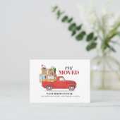 Wijziging adres verplaatsen Ik heb mijn kaart verp Visitekaartje (Staand voorkant)