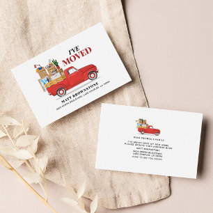 Wijziging adres verplaatsen Ik heb mijn kaart verp Visitekaartje