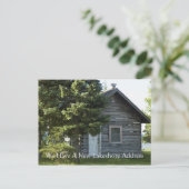 Wijziging adreskaart - Lakeshore Aankondigingskaart (Staand voorkant)