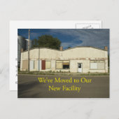 Wijziging adreskaart: nieuwe faciliteit aankondigingskaart (Voorkant / Achterkant)