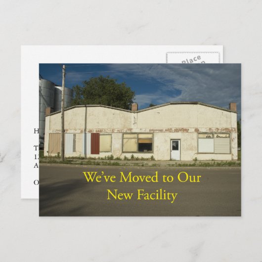 Wijziging adreskaart: nieuwe faciliteit aankondigingskaart (Voorkant / Achterkant)