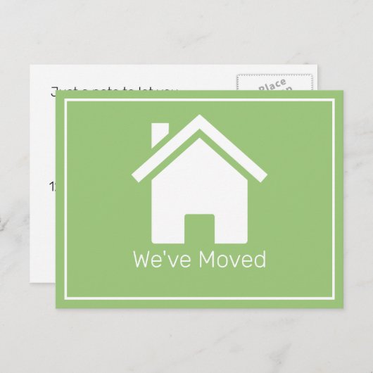 Wijziging adressenhuis Post Kaart (Voorkant / Achterkant)