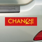 WIJZIGING BUMPERSTICKER (Op auto)
