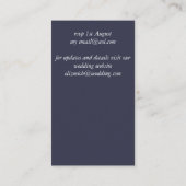 Wijziging datum huwelijk uitstel foto uitnodiging (Achterkant)