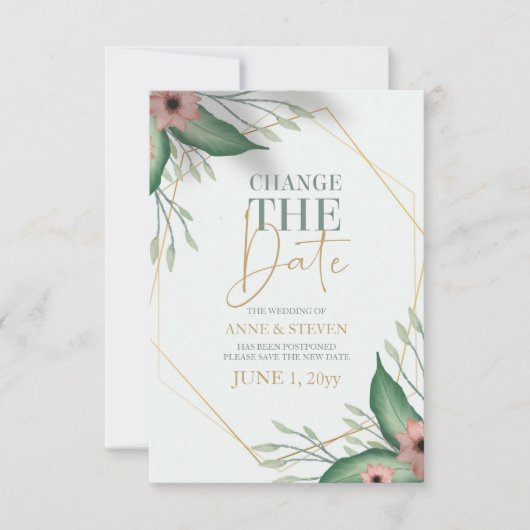 Wijziging Datum Mededeling Uitstel Aankondiging (Voorkant)