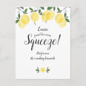 Wijziging datum Vrijgezellenfeest uitgestelde kaar Briefkaart (Voorkant)