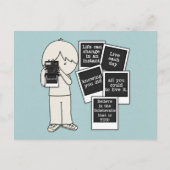 Wijziging in een ogenblikkelijk briefkaart (Voorkant)