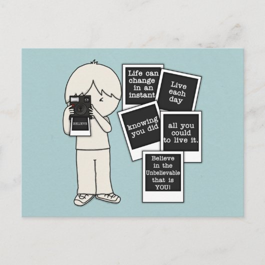 Wijziging in een ogenblikkelijk briefkaart (Voorkant)