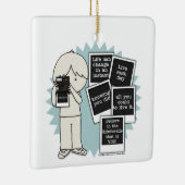 Wijziging in een ogenblikkelijk keramisch ornament (Rechts)