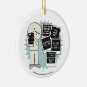 Wijziging in een ogenblikkelijk keramisch ornament (Rechts)