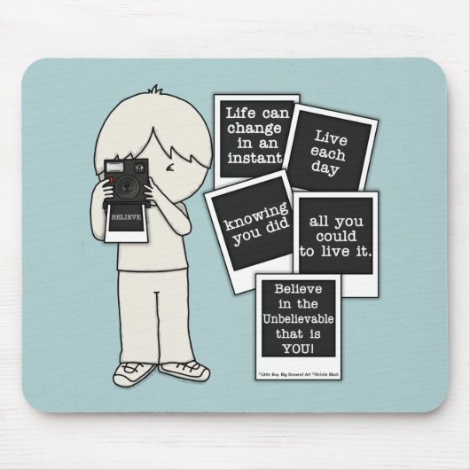 Wijziging in een ogenblikkelijk muismat (Voorkant)