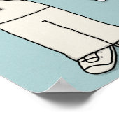 Wijziging in een ogenblikkelijk poster (Hoek)