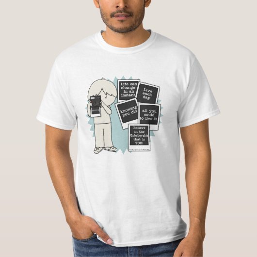 Wijziging in een ogenblikkelijk t-shirt (Voorkant)