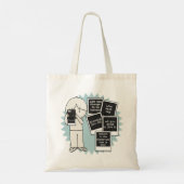Wijziging in een ogenblikkelijk tote bag (Achterkant)