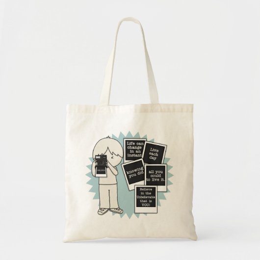 Wijziging in een ogenblikkelijk tote bag (Voorkant)