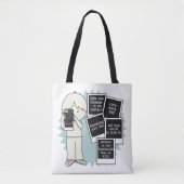 Wijziging in een ogenblikkelijk tote bag (Voorkant)