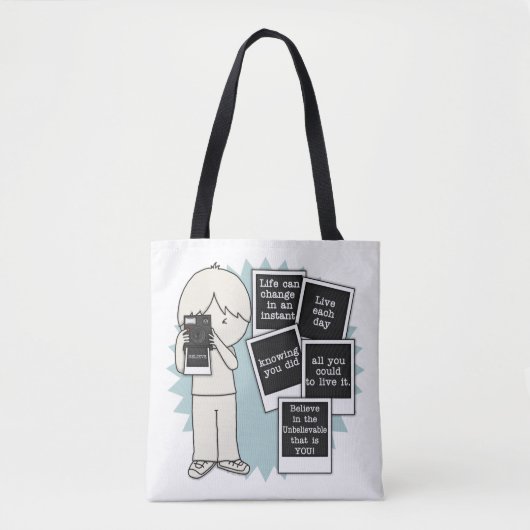 Wijziging in een ogenblikkelijk tote bag (Voorkant)
