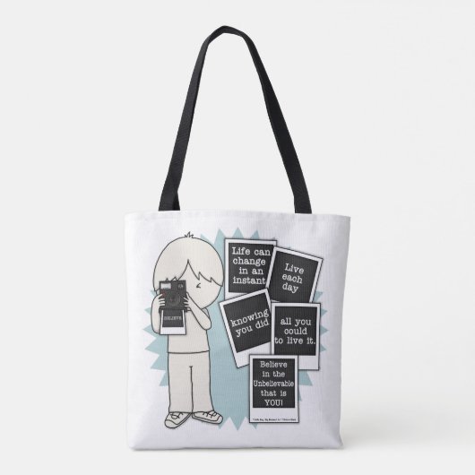 Wijziging in een ogenblikkelijk tote bag (Achterkant)