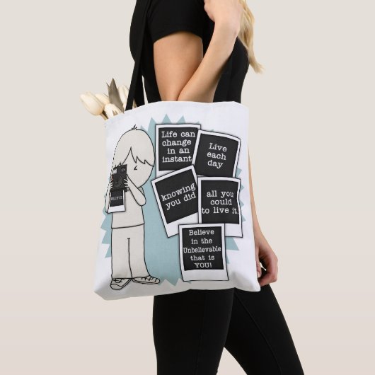 Wijziging in een ogenblikkelijk tote bag (Dichtbij)