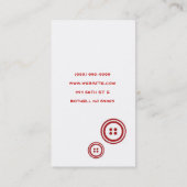 Wijziging, Mode, Visitekaartje (Achterkant)