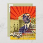 Wijziging Obama - Briefkaart (Voorkant / Achterkant)