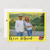 Wijziging van adres 2-Briefkaart Briefkaart (Voorkant / Achterkant)