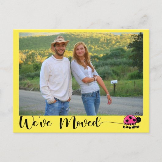 Wijziging van adres 2-Briefkaart Briefkaart (Voorkant)