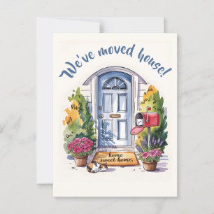 Wijziging van adres briefkaart