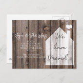 Wijziging van adres briefkaart we hebben verhuisd  (Voorkant / Achterkant)