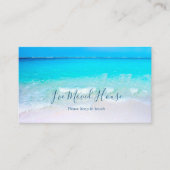 Wijziging van Adres Single Moving Home Visitekaartje (Voorkant)