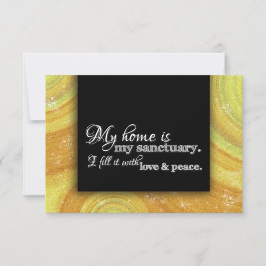 Wijziging van adres We verhuisden het huis met war Aankondiging (Voorkant)