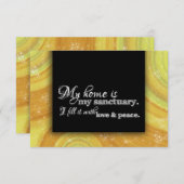 Wijziging van adres We verhuisden het huis met war Aankondiging (Voorkant / Achterkant)