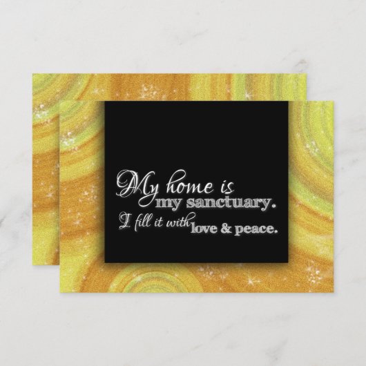 Wijziging van adres We verhuisden het huis met war Aankondiging (Voorkant / Achterkant)