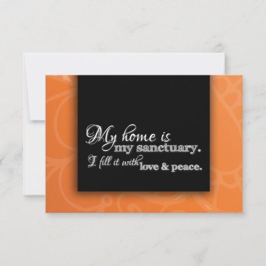 Wijziging van adres We verhuisden het huis met war Aankondiging (Voorkant)