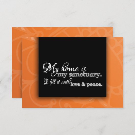 Wijziging van adres We verhuisden het huis met war Aankondiging (Voorkant / Achterkant)