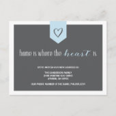 Wijziging van adresaankondiging aankondigingskaart (Voorkant)