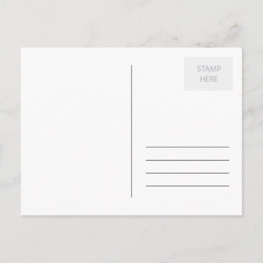 Wijziging van adresaankondiging aankondigingskaart (Achterkant)