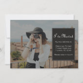 Wijziging van adresfoto en  Stippen Aankondiging (Voorkant)