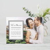 Wijziging van adresfoto en  Stippen Aankondiging (Staand voorkant)