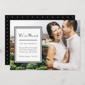 Wijziging van adresfoto en  Stippen Aankondiging (Voorkant / Achterkant)