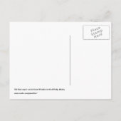 Wijziging van adreskaart nr. 20 aankondigingskaart (Achterkant)