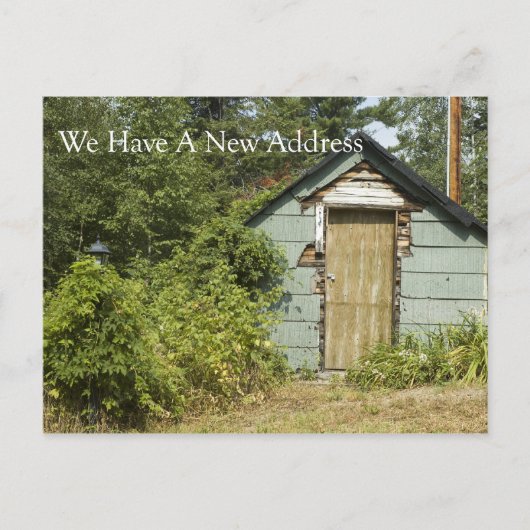 Wijziging van adreskaart nr. 20 aankondigingskaart (Voorkant)