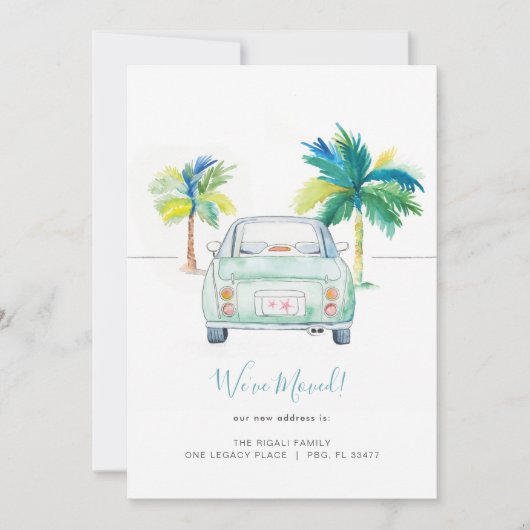 Wijziging van adrespalmstructuur en autoverplaatsi feestdagenkaart (Voorkant)