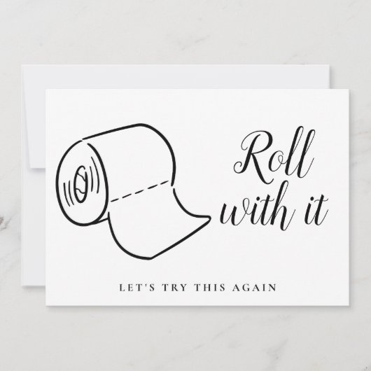 Wijziging van Datum Uitgestelde geannuleerde gebeu Kaart (Voorkant)