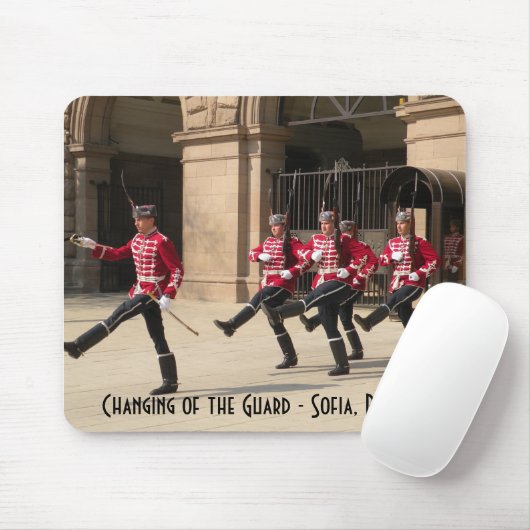 Wijziging van de Garde - Sofia, Bulgarije Muismat (Met muis)