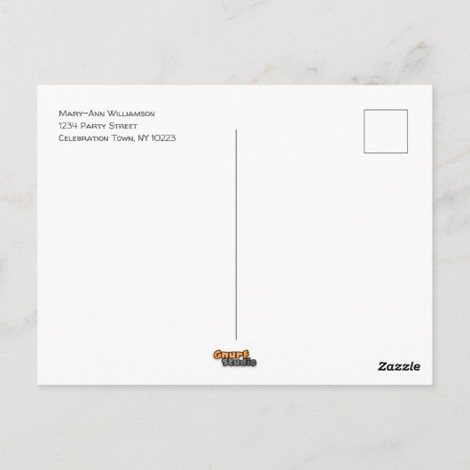 Wijziging van de plannen voor annulering van een p briefkaart (Achterkant)